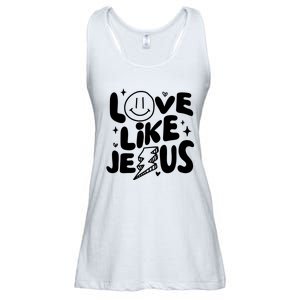 Love Like Jesus Christian Church Ladies Essential Flowy Tank