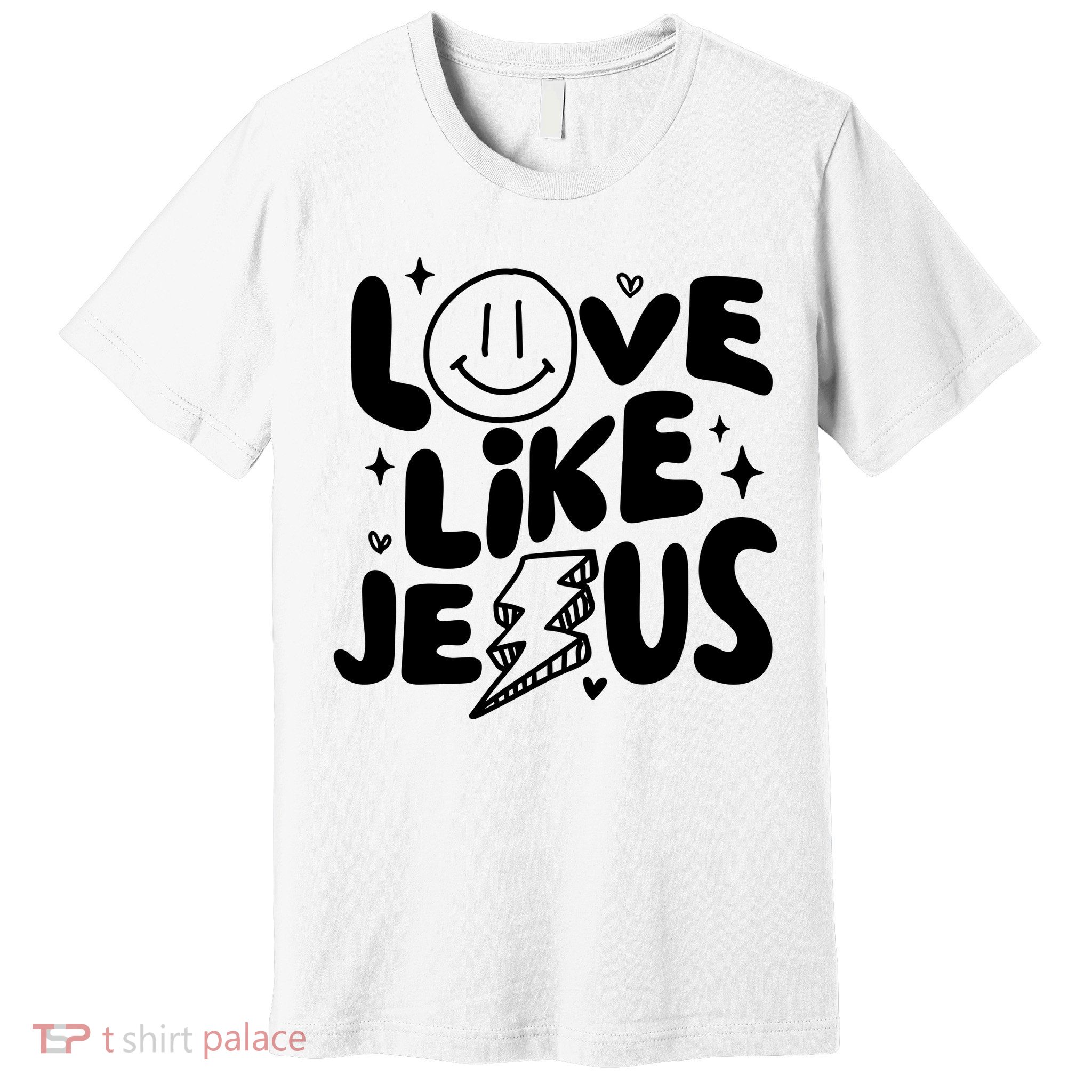 Love Like Jesus Christian Church Premium T-Shirt