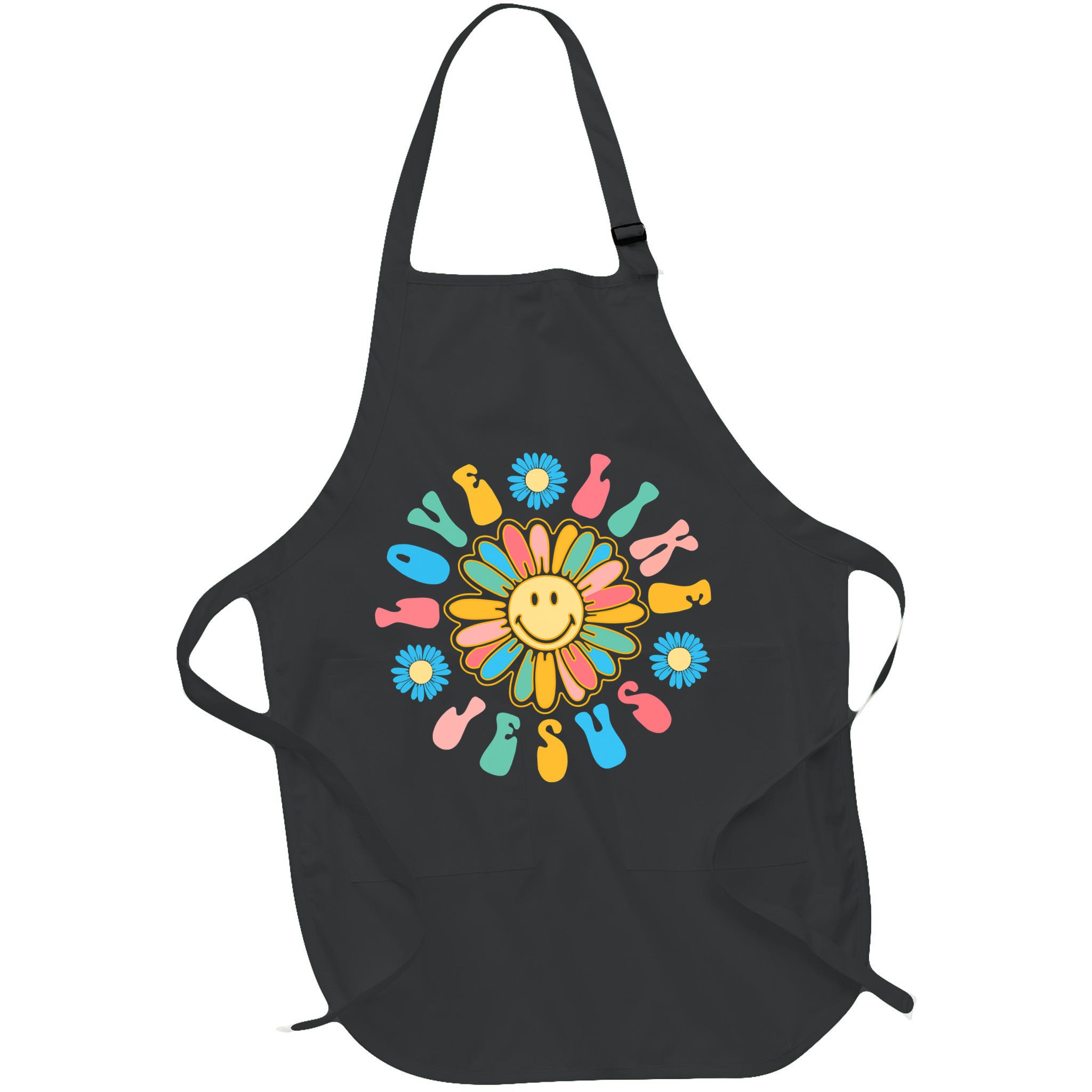 Love Like Jesus Religious God Funny Christian Apron