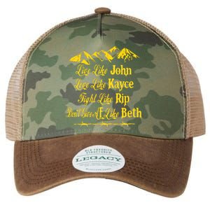 Live Like John Love Like Kayce Legacy Tie Dye Trucker Hat