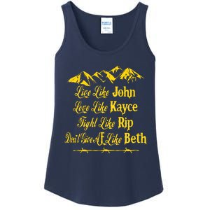 Live Like John Love Like Kayce Ladies Essential Tank