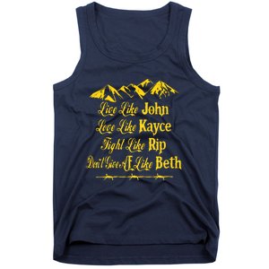 Live Like John Love Like Kayce Tank Top