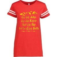 Live Like John Love Like Kayce Enza Ladies Jersey Football T-Shirt