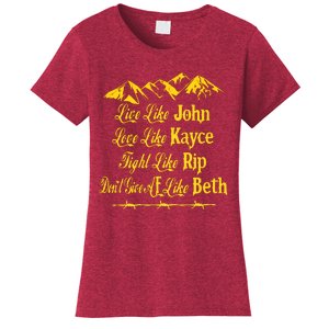 Live Like John Love Like Kayce Women's T-Shirt