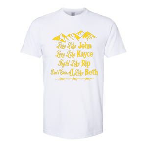 Live Like John Love Like Kayce Softstyle CVC T-Shirt