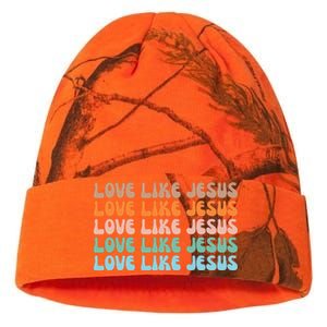 Love Like Jesus Retro Colorful Christian Kati Licensed 12" Camo Beanie