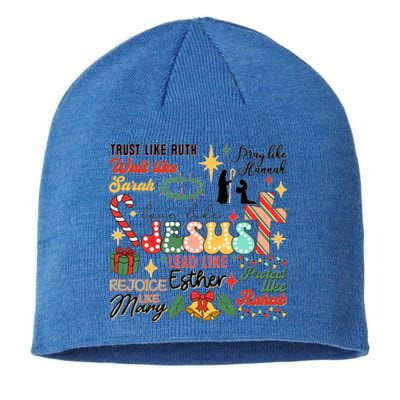 Love Like Jesus Christmas Let Us Adore Him Sustainable Beanie