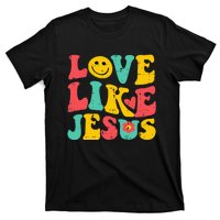 Love Like Jesus Retro God Religious Christian T-Shirt