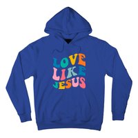 Love Like Jesus Christian Trendy Bible Verse Gift Hoodie