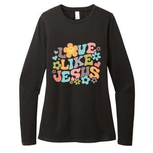 Love Like Jesus Religious Gifts Bible Verse Womens CVC Long Sleeve Shirt