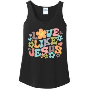 Love Like Jesus Religious Gifts Bible Verse Ladies Essential Tank