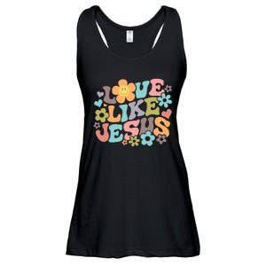 Love Like Jesus Religious Gifts Bible Verse Ladies Essential Flowy Tank