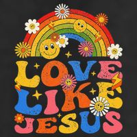 Love Like Jesus Positive Catholic Preppy Retro Christian Hat