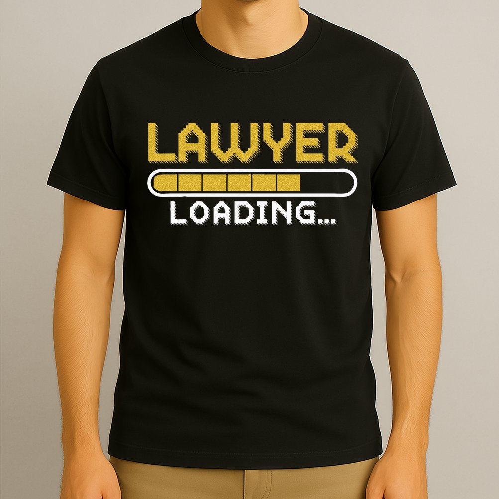 Lawyer Loading Judge Law Justice Attorney Lawyer T-Shirt
