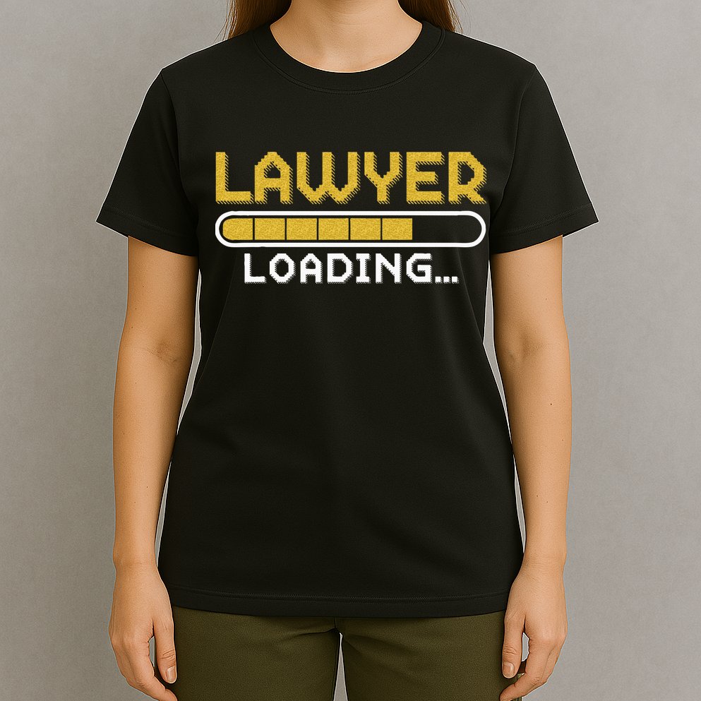 Lawyer Loading Judge Law Justice Attorney Lawyer T-Shirt
