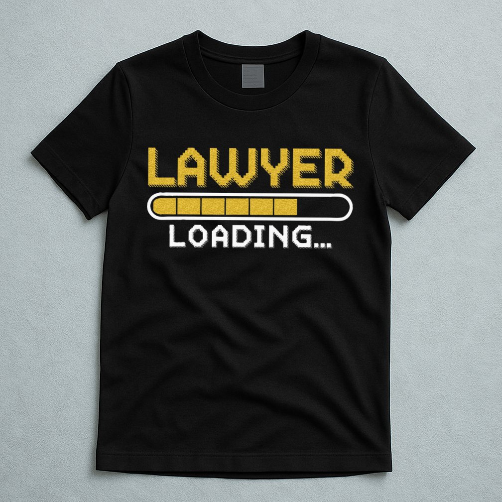 Lawyer Loading Judge Law Justice Attorney Lawyer T-Shirt