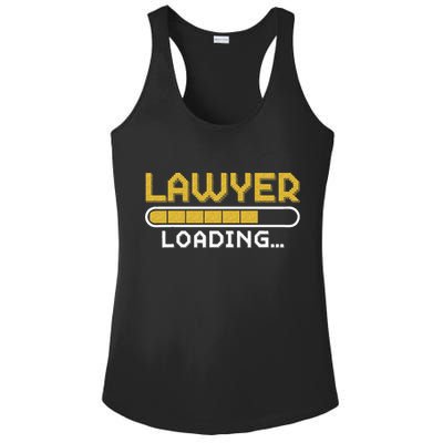 Lawyer Loading Judge Law Justice Attorney Lawyer Ladies PosiCharge Competitor Racerback Tank