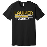 Lawyer Loading Judge Law Justice Attorney Lawyer Premium T-Shirt