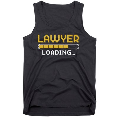 Lawyer Loading Judge Law Justice Attorney Lawyer Tank Top