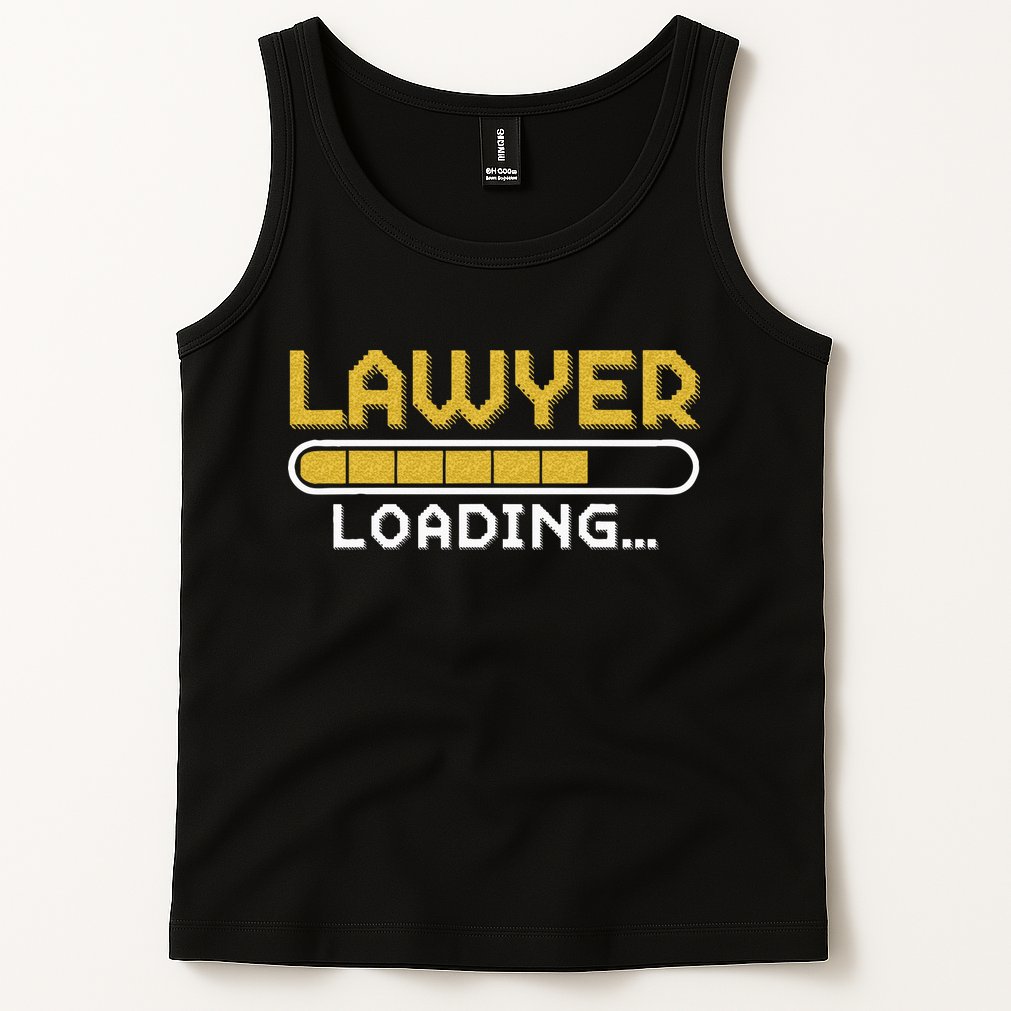 Lawyer Loading Judge Law Justice Attorney Lawyer Tank Top
