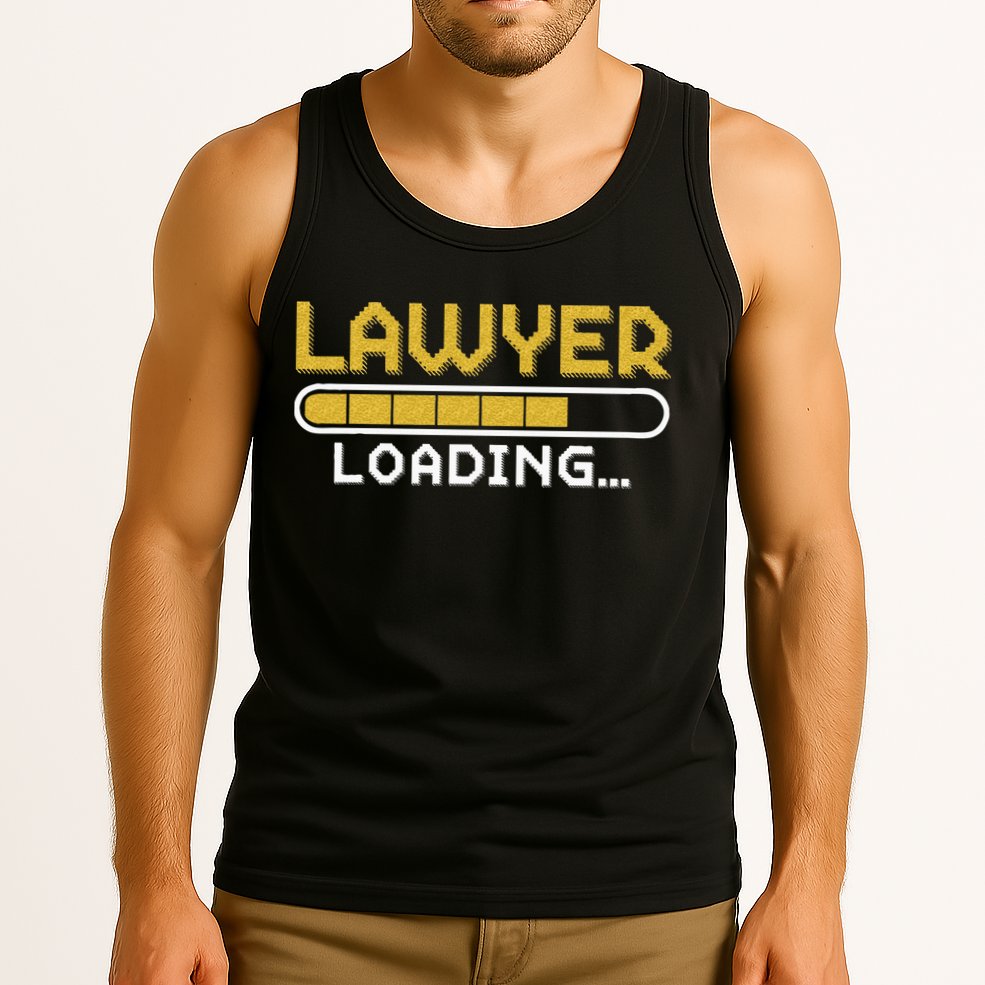 Lawyer Loading Judge Law Justice Attorney Lawyer Tank Top