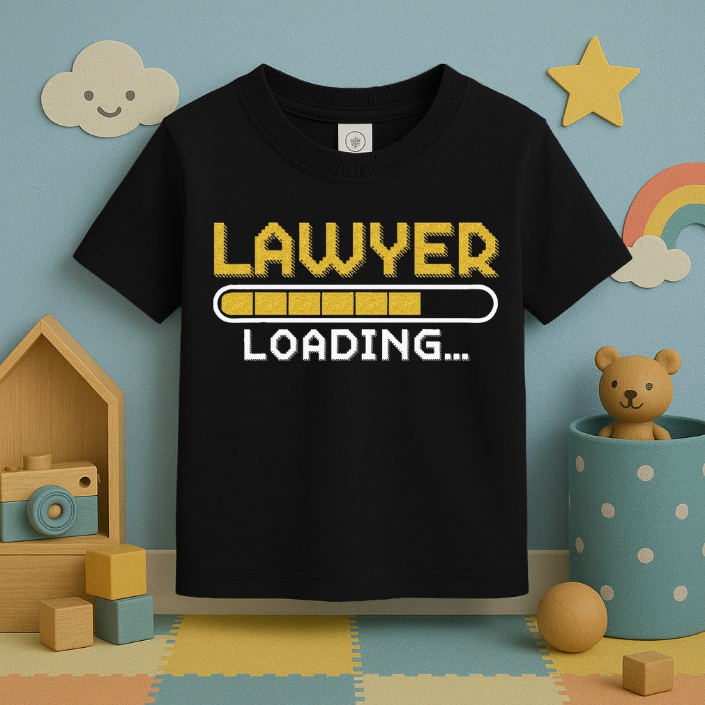 Lawyer Loading Judge Law Justice Attorney Lawyer Toddler T-Shirt