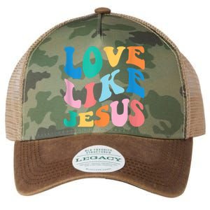 Love Like Jesus Graphic Tee Legacy Tie Dye Trucker Hat