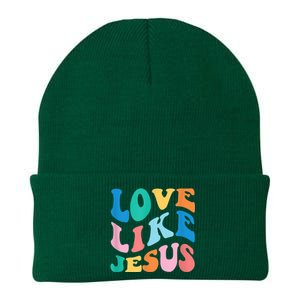 Love Like Jesus Graphic Tee Knit Cap Winter Beanie