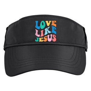 Love Like Jesus Graphic Tee Adult Drive Performance Visor