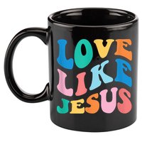 Love Like Jesus Graphic Tee 11oz C Handle Ceramic Mug