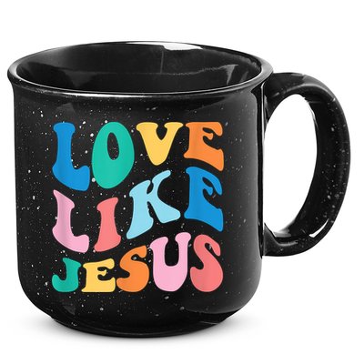 Love Like Jesus Graphic Tee 15oz Campfire Ceramic Mug