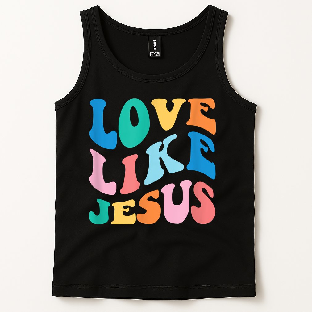 Love Like Jesus Graphic Tee Tank Top