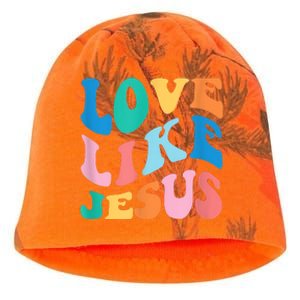 Love Like Jesus Graphic Tee Kati - Camo Knit Beanie