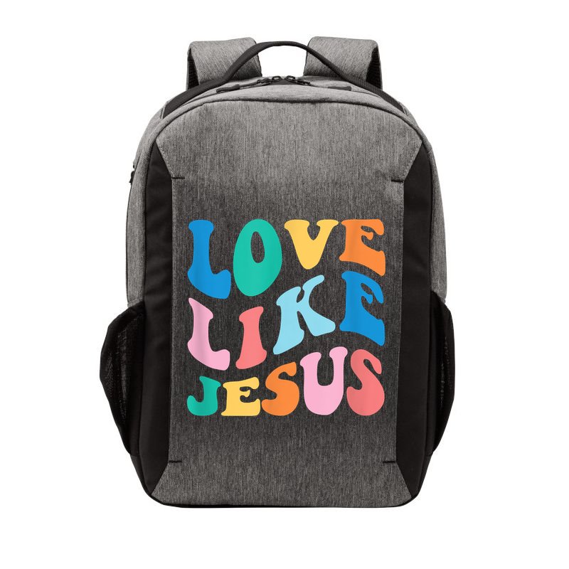 Love Like Jesus Graphic Tee Vector Backpack