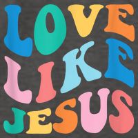 Love Like Jesus Graphic Tee Vector Backpack