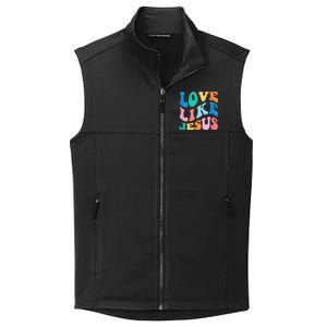 Love Like Jesus Graphic Tee Collective Smooth Fleece Vest