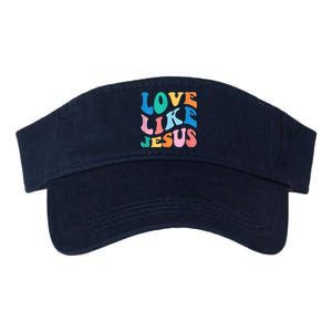 Love Like Jesus Graphic Tee Valucap Bio-Washed Visor