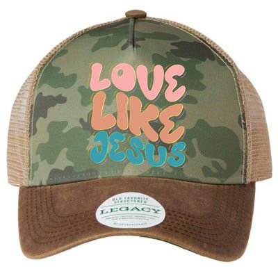 Love Like Jesus Legacy Tie Dye Trucker Hat