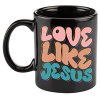 Love Like Jesus 11oz C Handle Ceramic Mug