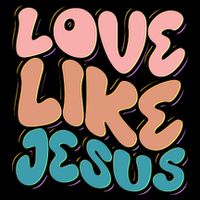 Love Like Jesus Flatbill Hat