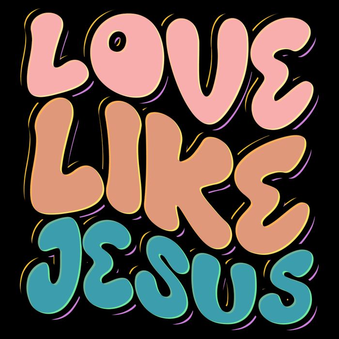 Love Like Jesus Flatbill Hat