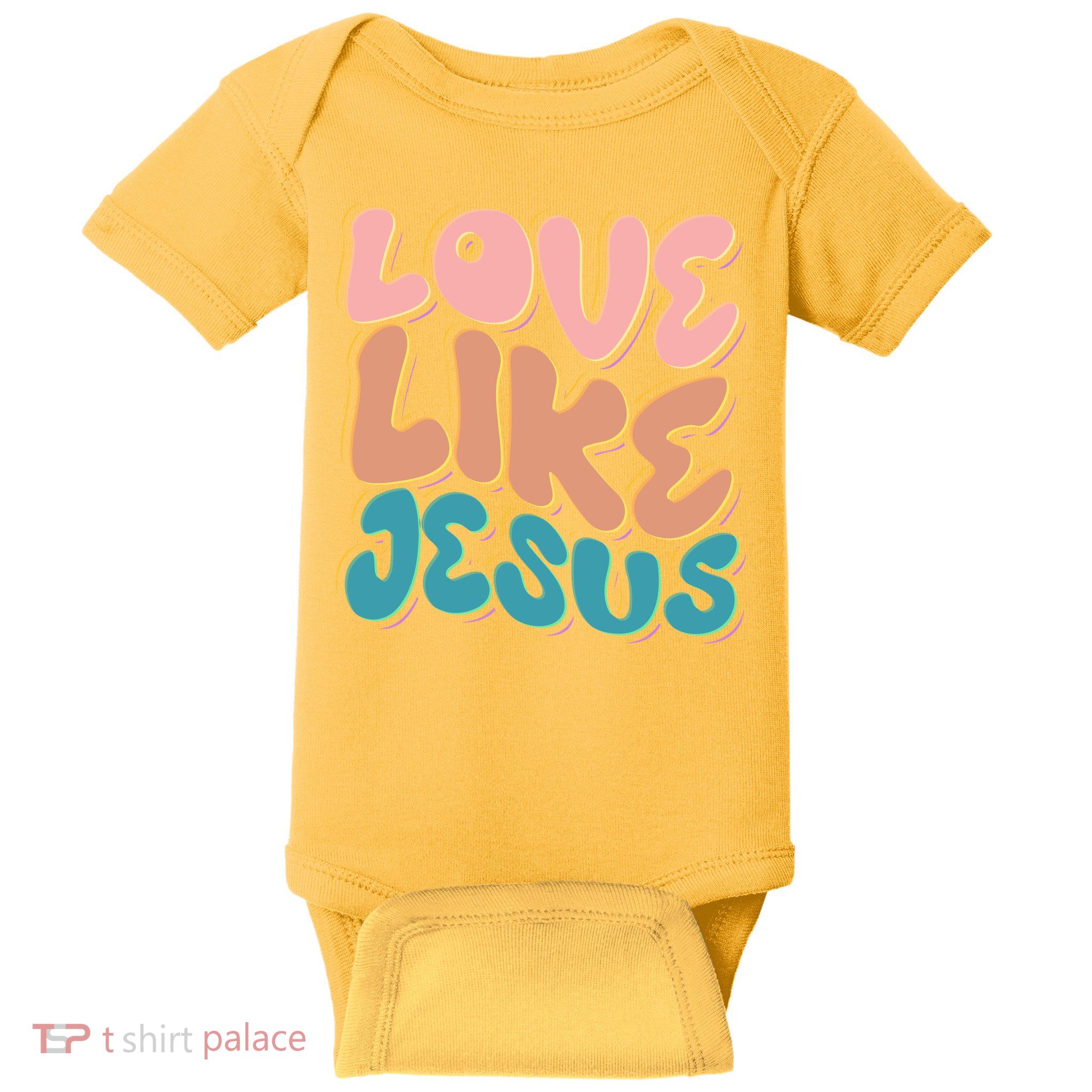 Love Like Jesus Baby Bodysuit