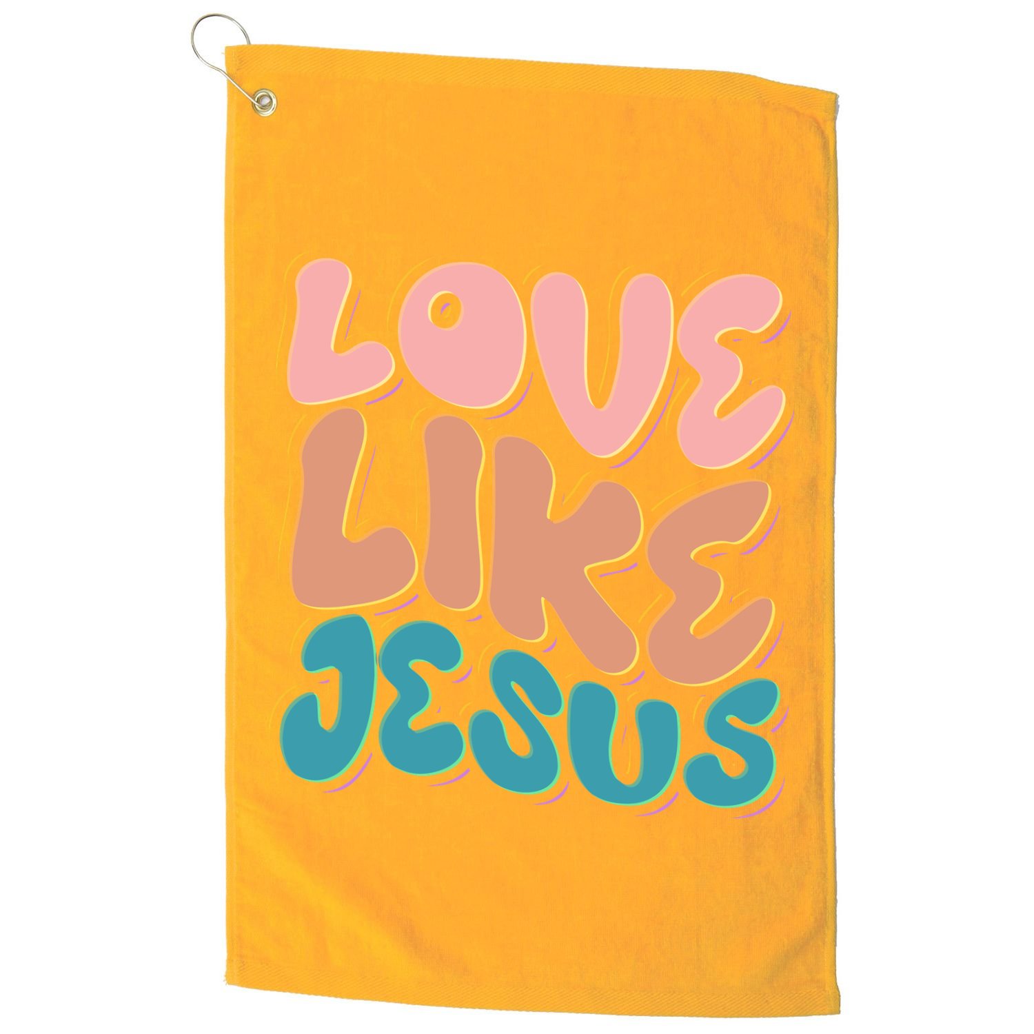 Love Like Jesus Golf Towel