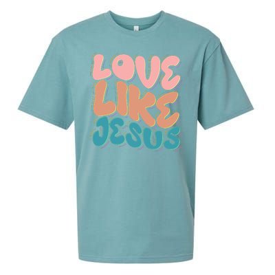 Love Like Jesus Sueded Cloud Jersey T-Shirt