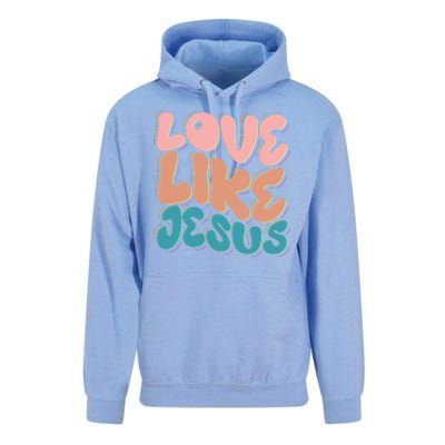 Love Like Jesus Unisex Surf Hoodie