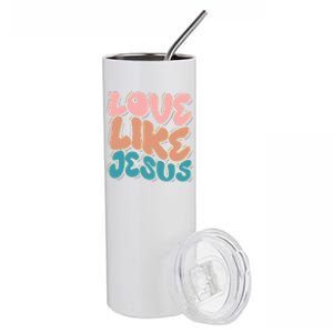 Love Like Jesus Stainless Steel Tumbler