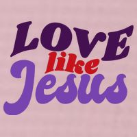 Love Like Jesus Retro 25L Jumbo Tote