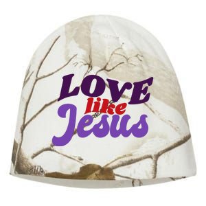 Love Like Jesus Retro Kati - Camo Knit Beanie