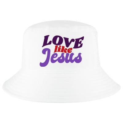 Love Like Jesus Retro Cool Comfort Performance Bucket Hat