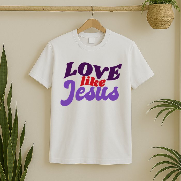 Love Like Jesus Retro T-Shirt